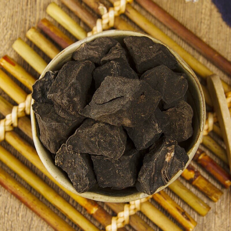 Chinese Herbal Tea He Shou Wu Polygonum Multiflorum Root Herbs Dried Black Beans