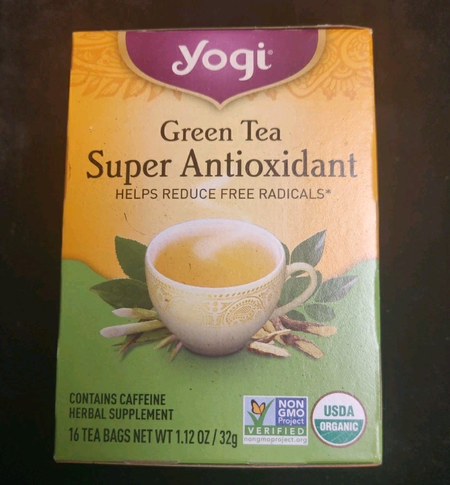 Yogi Green Tea Super Antioxidant • 1 Tea Bag • Fresh • Ships Fast