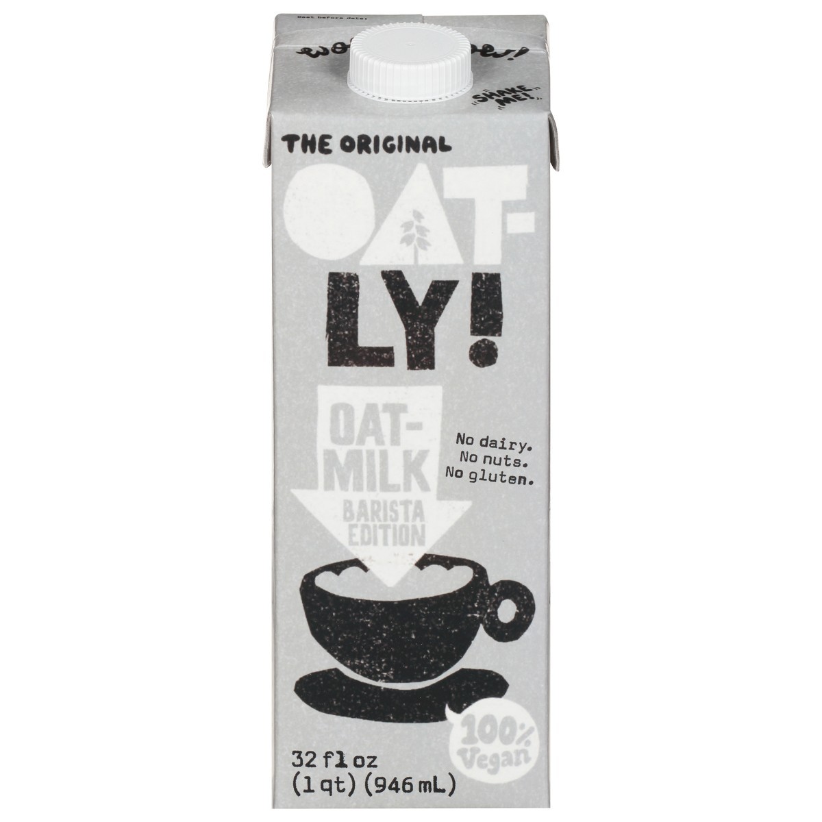 Jade Leaf Matcha 5.3oz Matcha Latte Mix + Oatly Barista Shelf Stable 32 fl oz