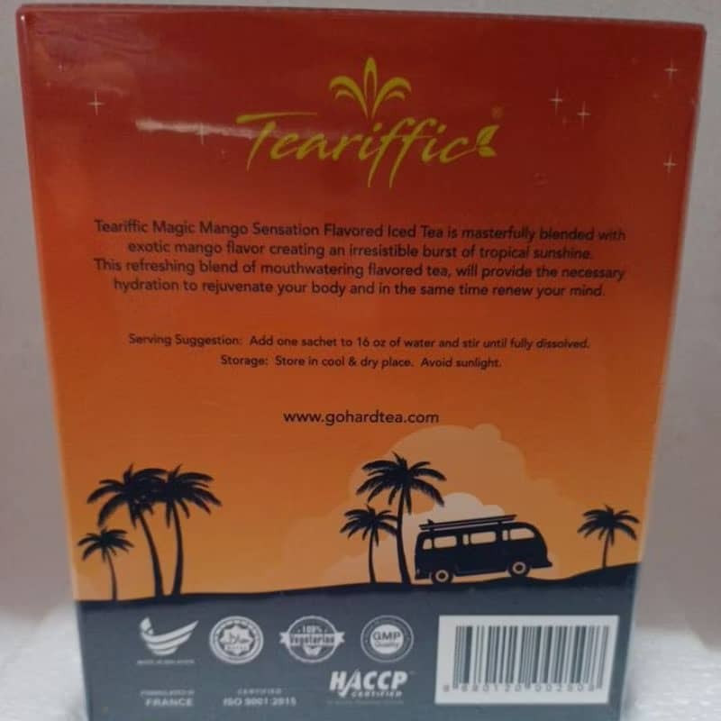 Teariffic Magic Mango Sensation Sexual Men Herb Energy Coffee 2 Box (24 sachets)