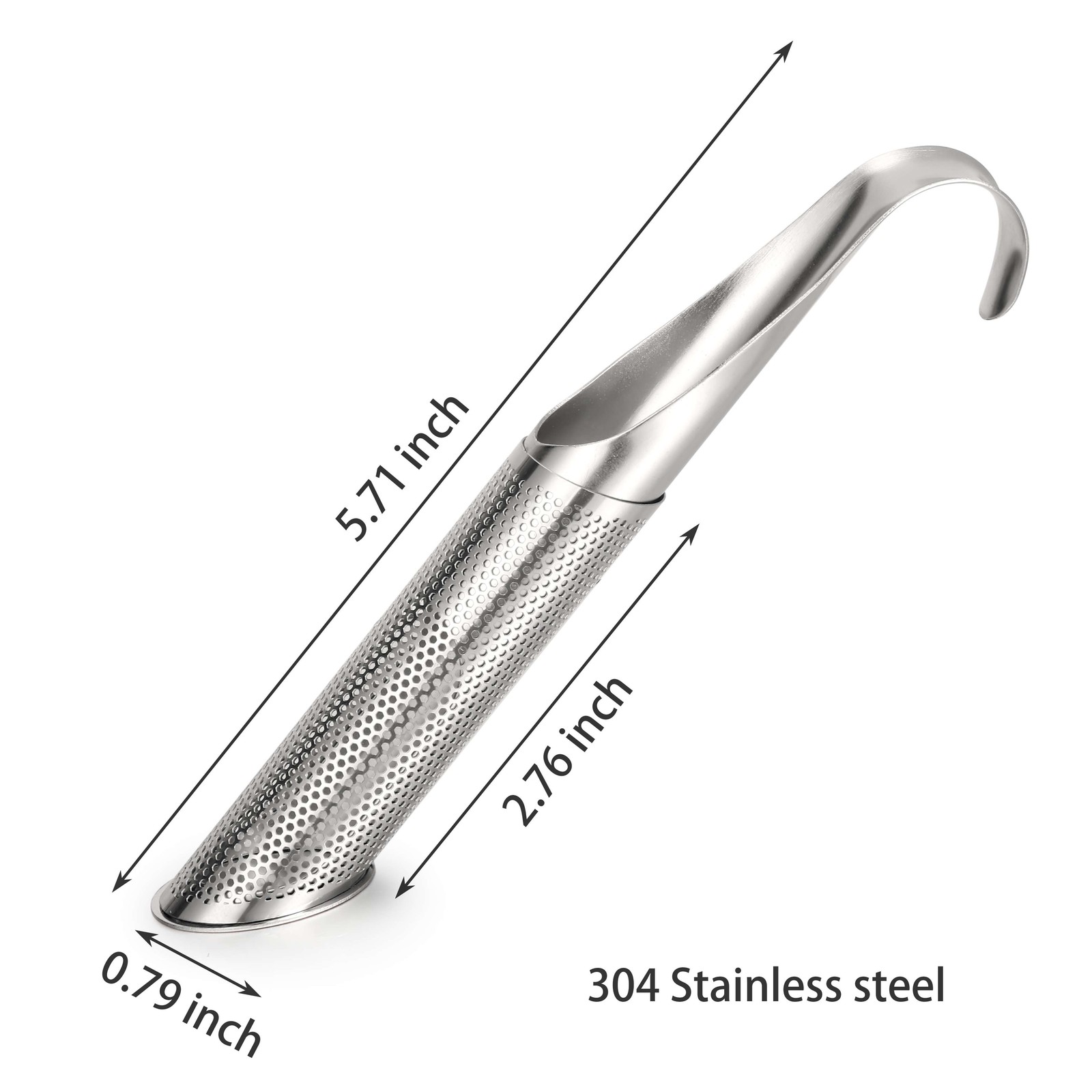 Stainless Steel Tea Infuser Loose Tea Leaf Strainer Herbal Spice Filter Diffuser