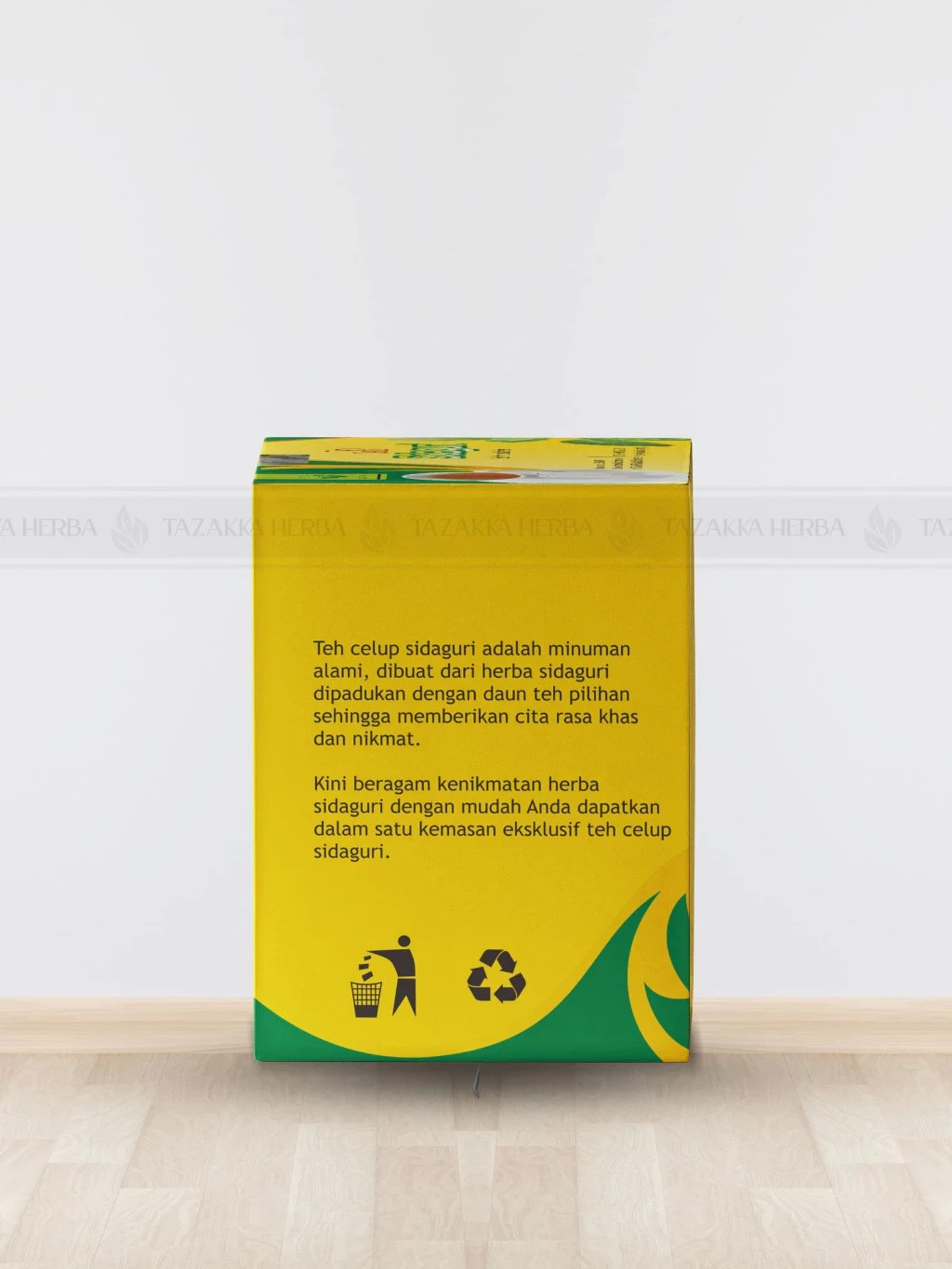Dried Sidaguri Leaf Sida Rhombifolia Herbal Tea Bags (20 Count) Natural Tea