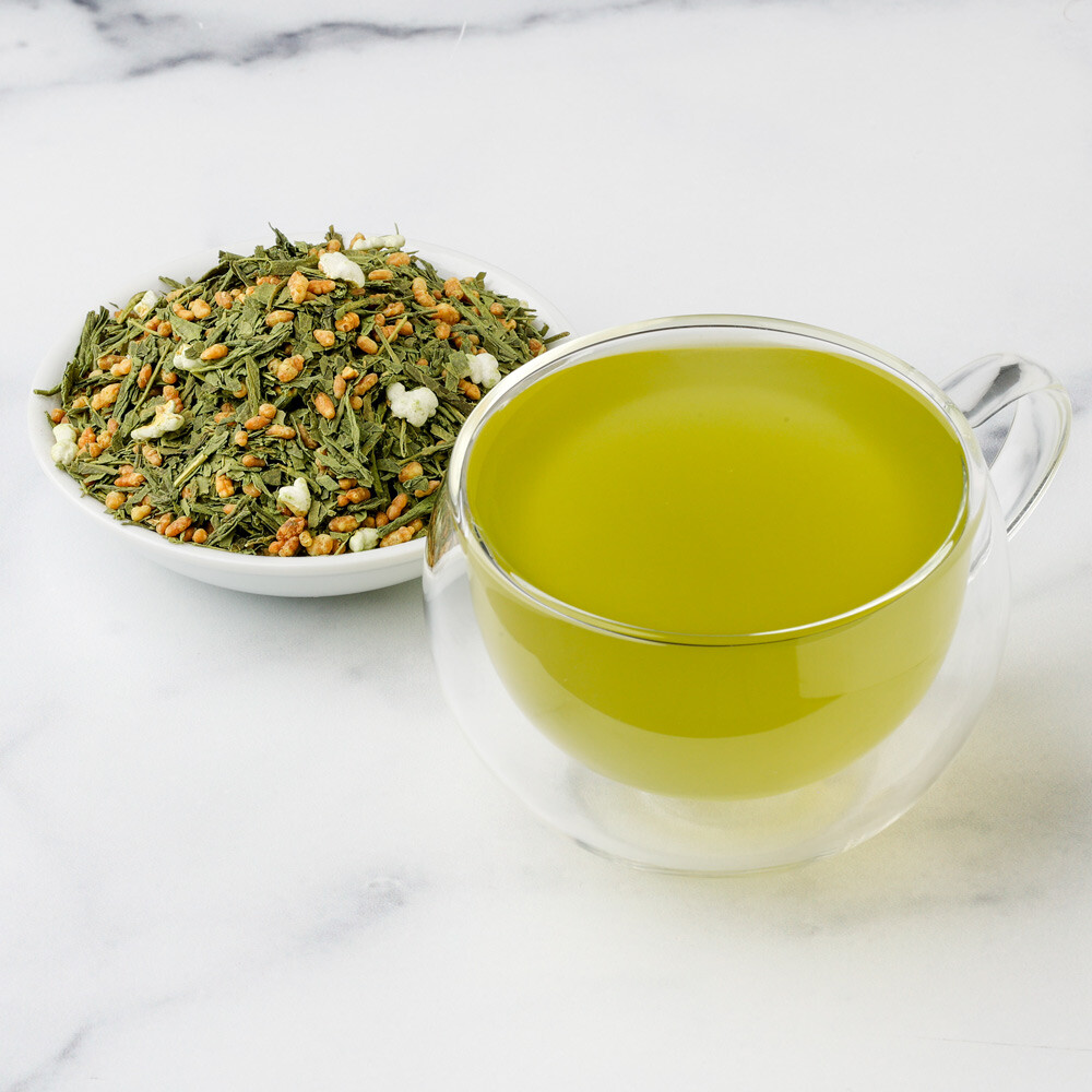 Matcha Genmaicha Green Tea – Premium Japanese Loose Leaf – Organic