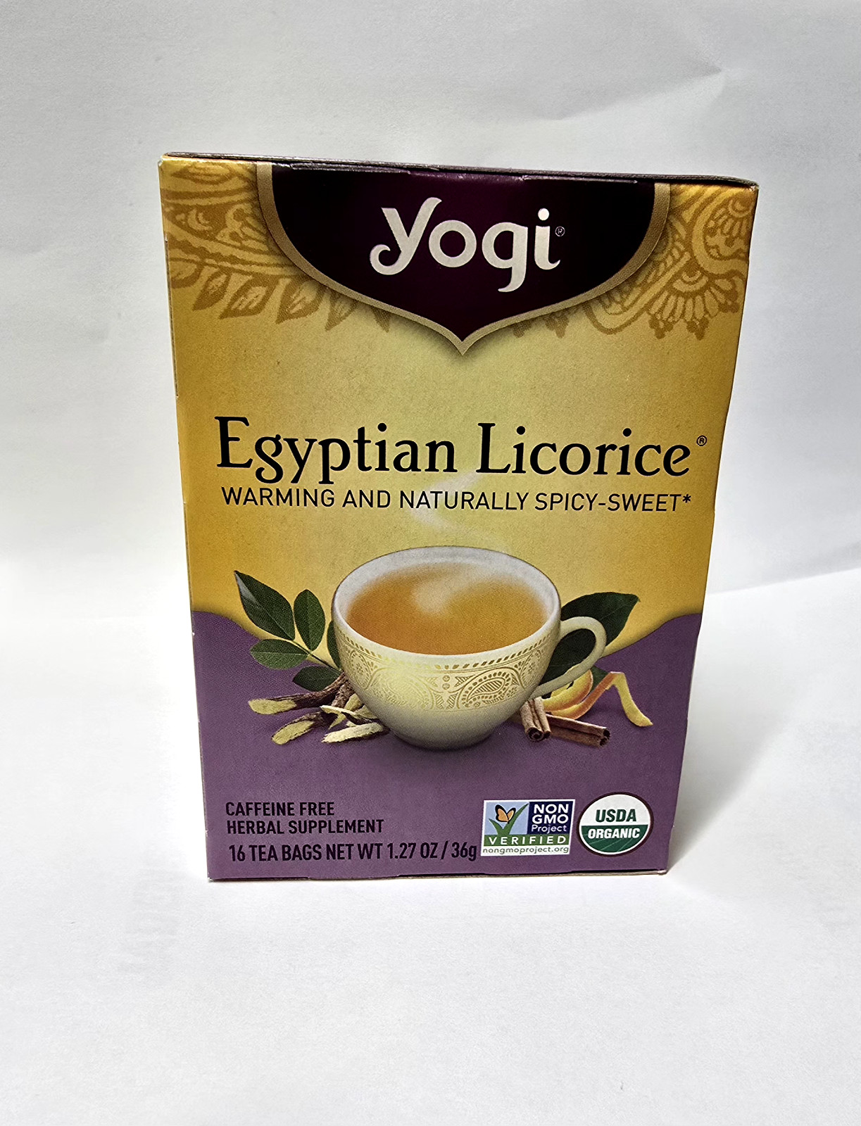 Yogi Herbal Tea Natural Organic Tea Bags Relaxation Detox Immune Support 16 Bags