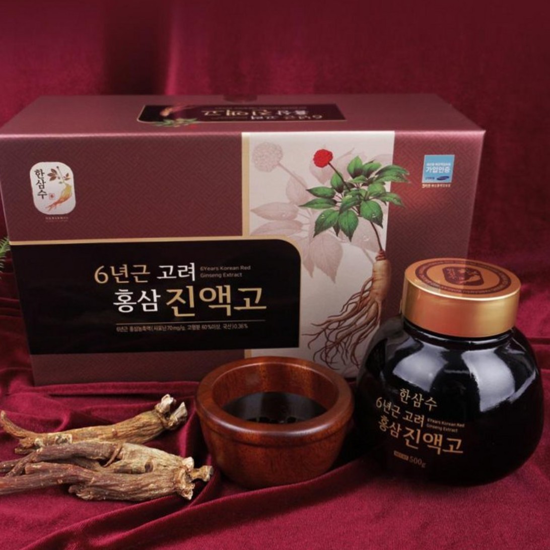 Hansamsu 6 years Korean Red Ginseng Extract 500g x 2ea (2,805kcal)
