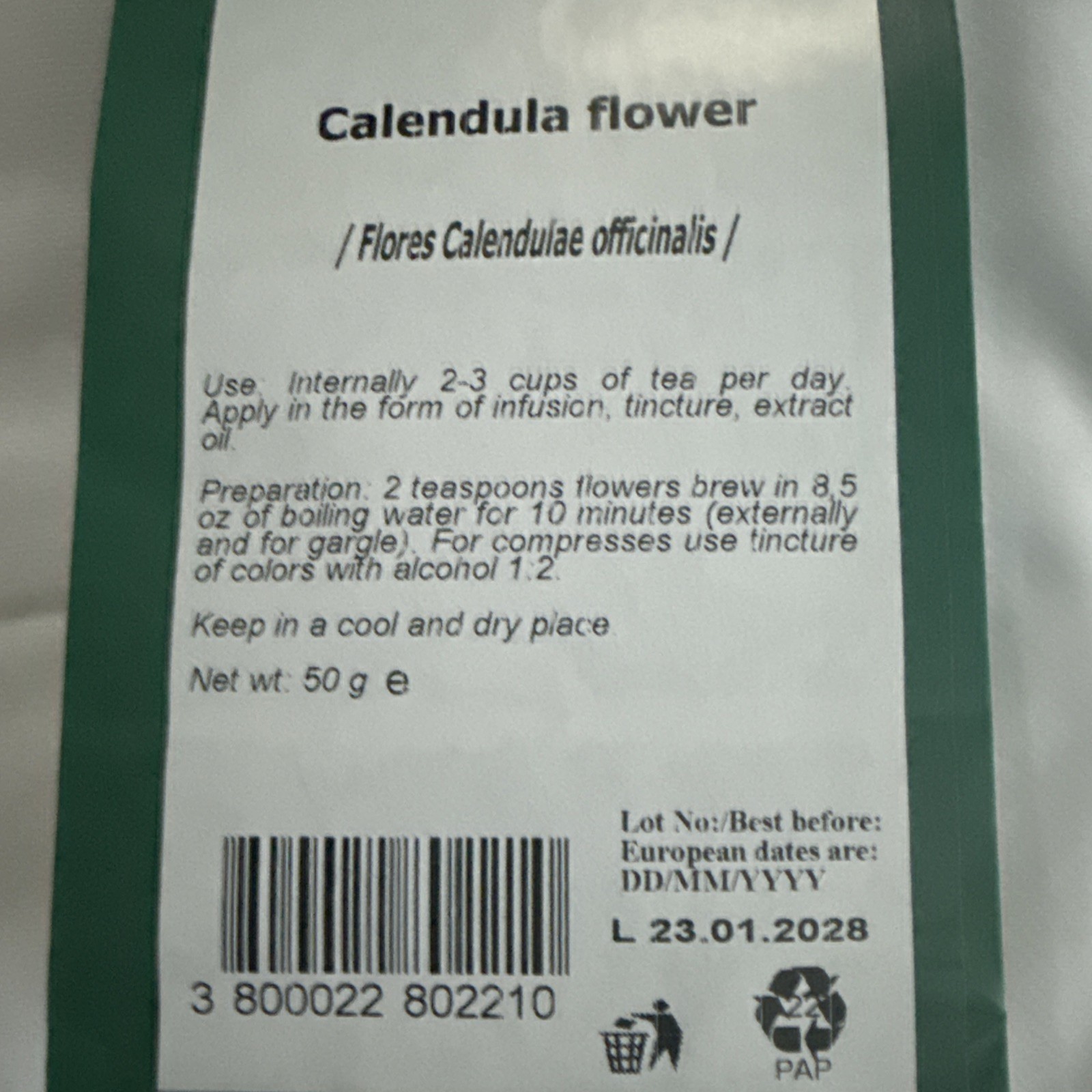 NEVEN Bulgarian food CALENDULA FLOWER 50 g