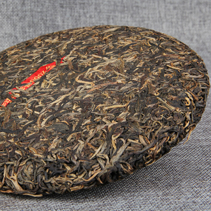 400g 2006 Menghai Qizi Cha Pu’er Tea Cake Chinese Green Tea Big Leaf Pu-erh Tea