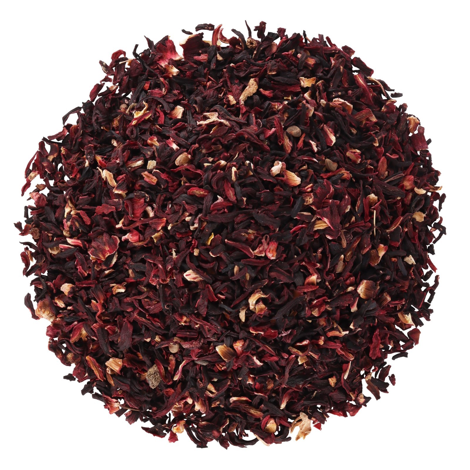 Organic Hibiscus Flowers Cut & Sifted 1 lb – USDA Certified, Resealable Pouch