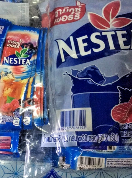 NESTEA Instant Iced Tea Mixed Berries Powder High Vitamin C Drink 30 Sachets x 2