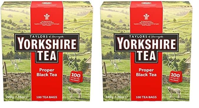 Yorkshire Tea Taylors of Harrogate, Red, 100 Count