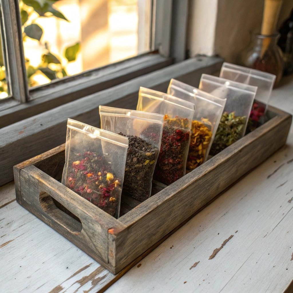 Relaxing Loose Leaf Tea Sampler Set – 8 Flavors for Hot & Iced Enjoyment