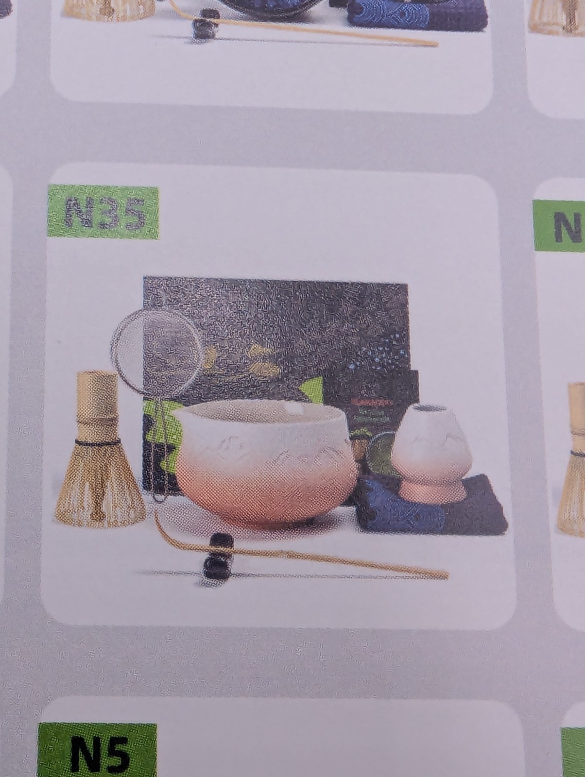 TEANAGOO Matcha Ceremony Set, 7 Piece Set Gradient Pink & White