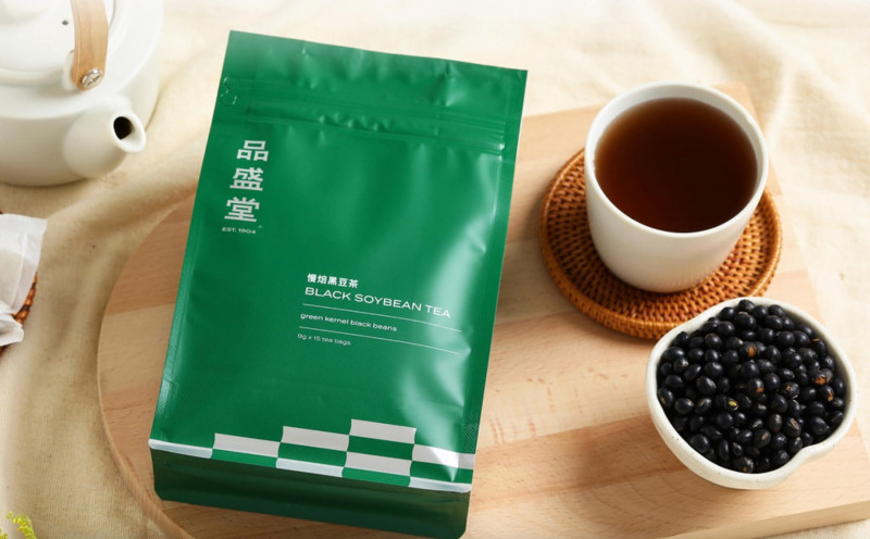 [Pinshengtang] Black Soybean Tea 9g x 15/ Pack 慢焙黑豆茶 健康循環 品盛堂 台灣百年中藥房