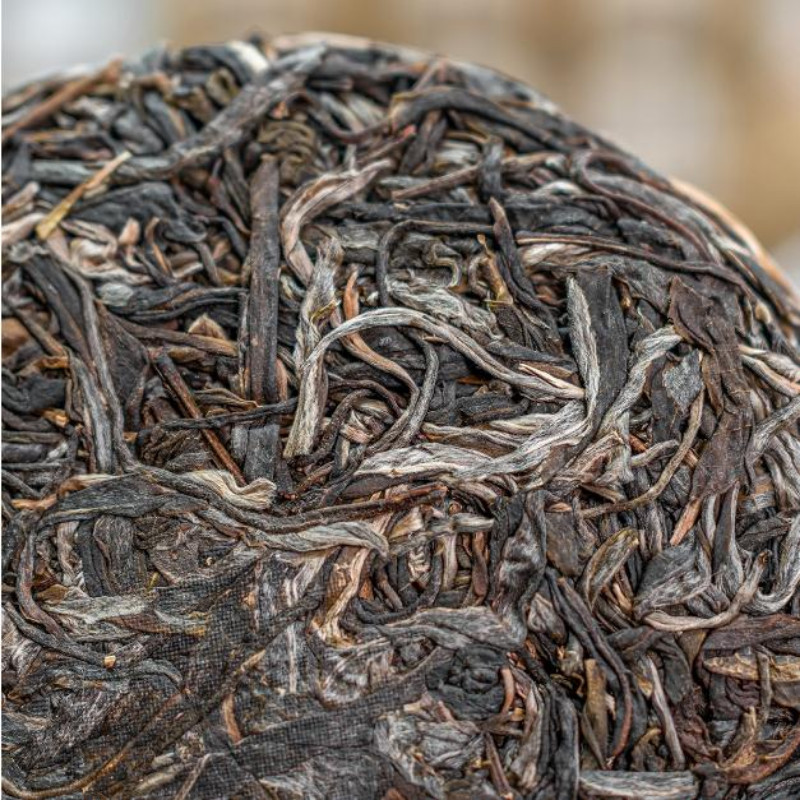 Yunnan Mansong Organic Pu-erh Tea Raw Puerh Tea Cake Pu’er Shengcha 200g