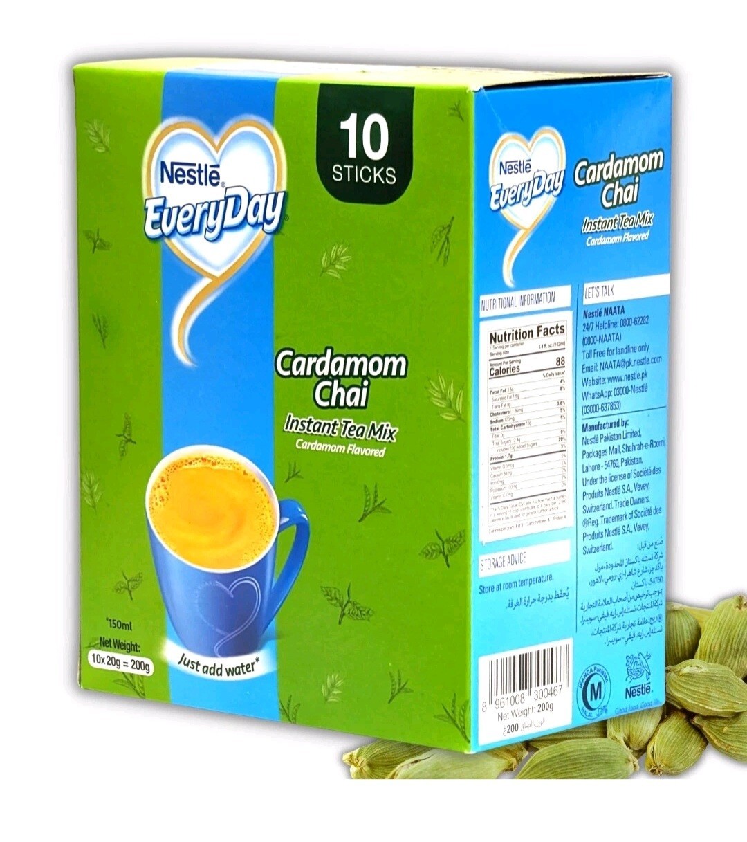 Nestle Everyday Cardamom Chai Instant Tea Mix 30 Sticks Offer| Free Shipping