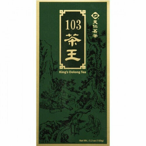 NEW TEN REN TEA King’s 103 Green Ginseng Oolong Tea (150g /5.3oz) 天仁茗茶 103 茶王