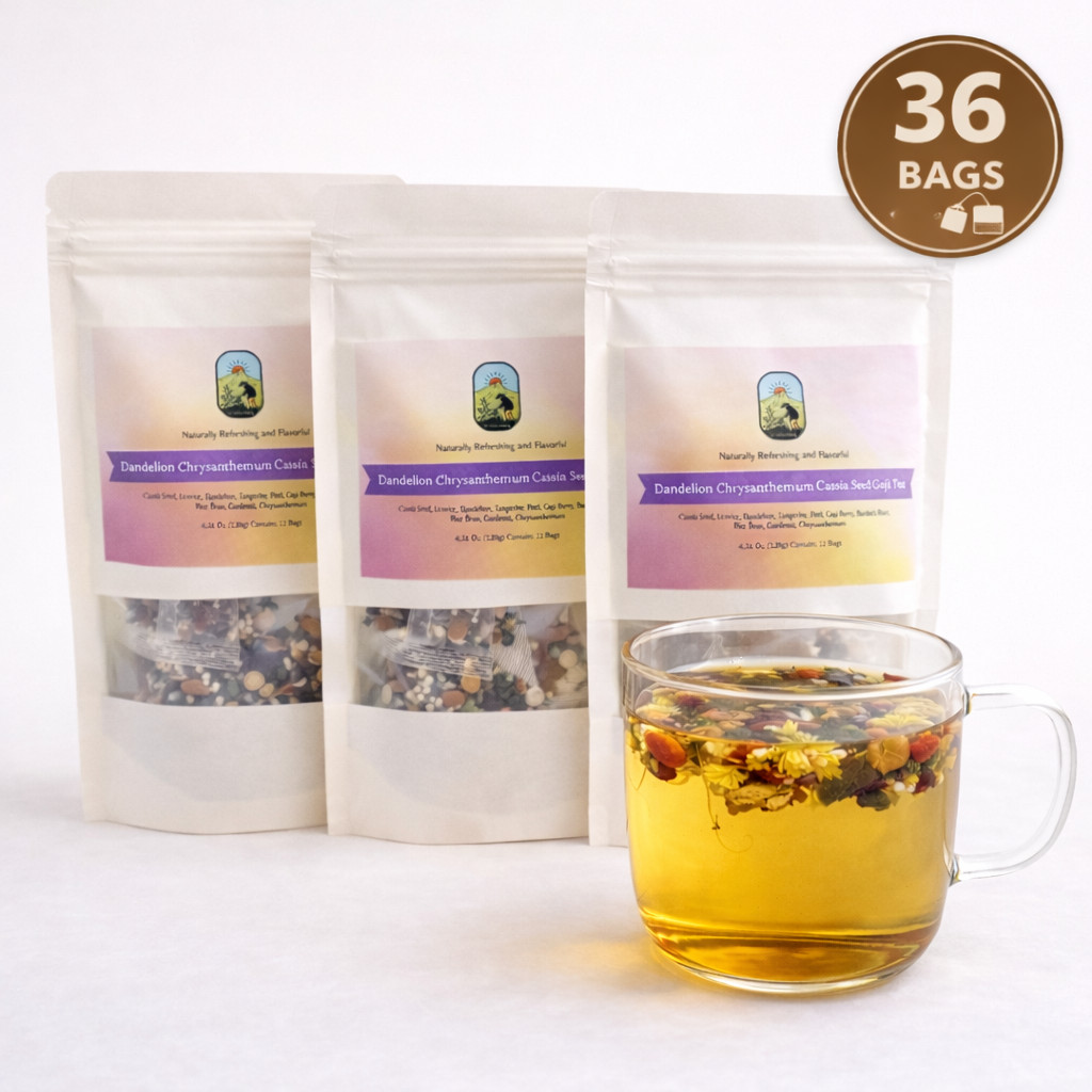Spring Sale Collection: Dandelion & Wolfberry Blend Tea 120G (12 Bags)
