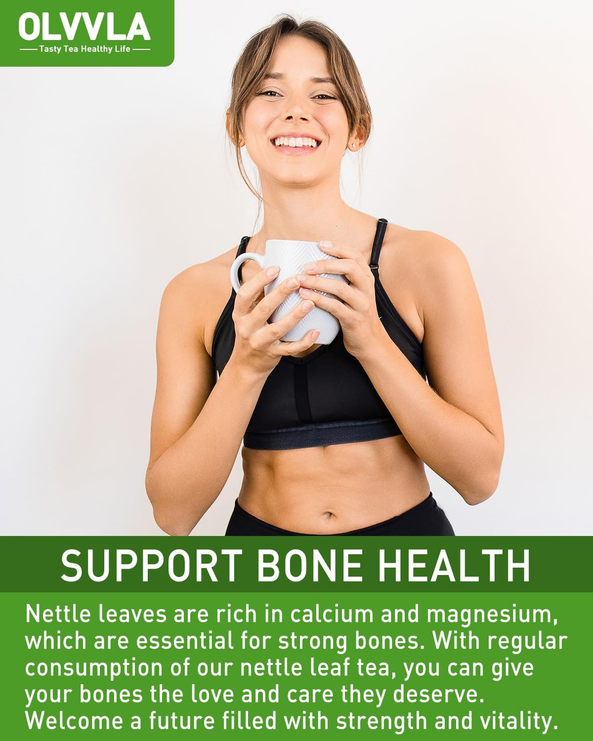 – Premium Nettle Leaf Tea – 1.5G X 60 Count – 100% Pure Natural Stinging Nettle