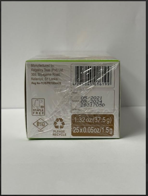 Tea Garcinia Cambogia Green Tea 5 Flavors Assortment – 25 Tea Bags