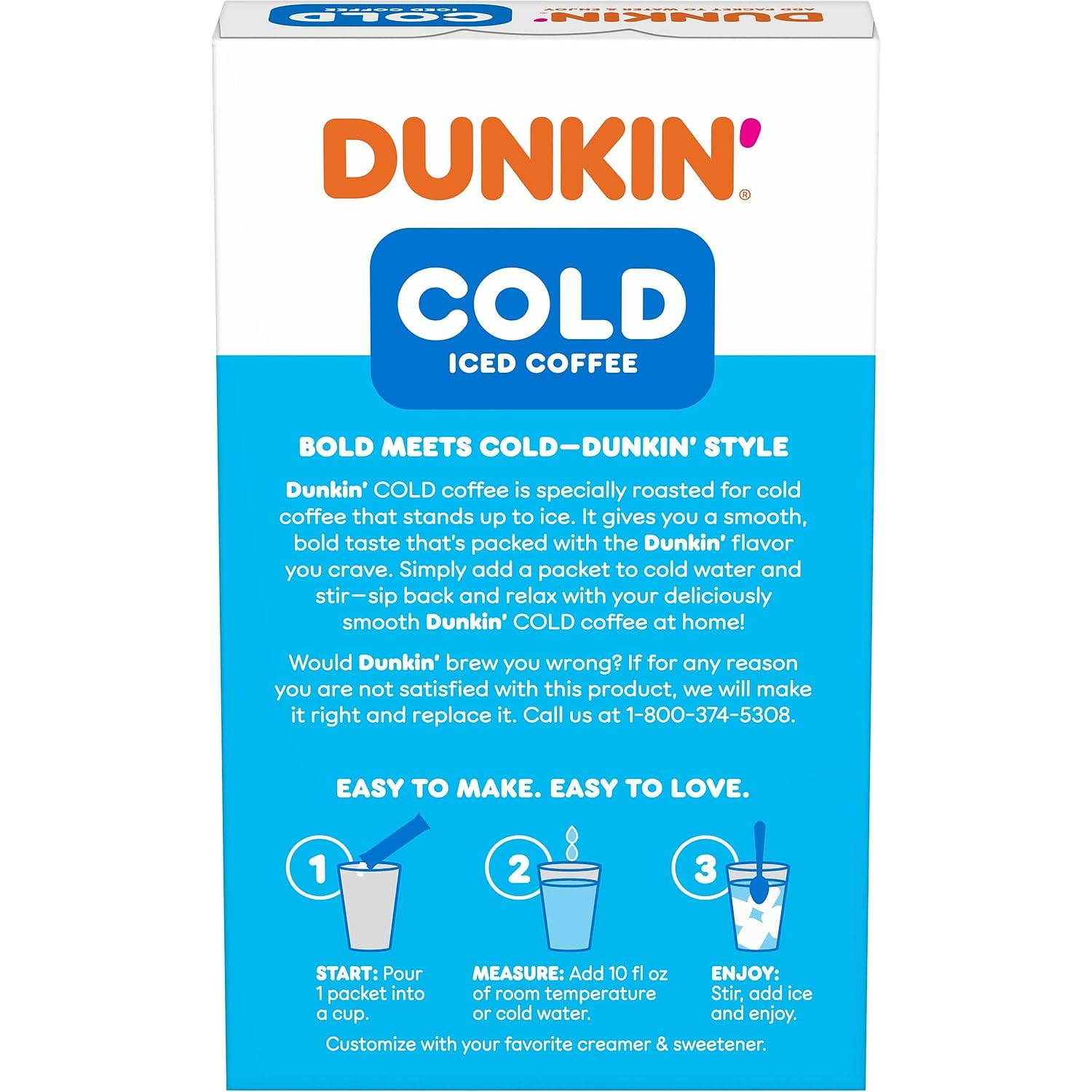 Cold Coffee Packet, 1.02 Oz., 6/Box (8133401632)