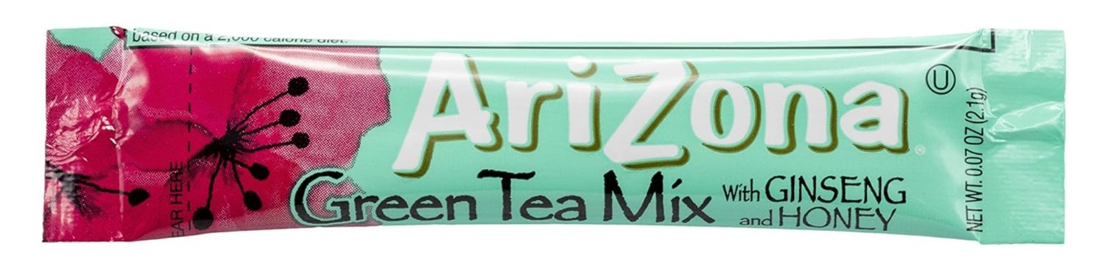 Convenient Green Tea with Ginseng Powder Packets