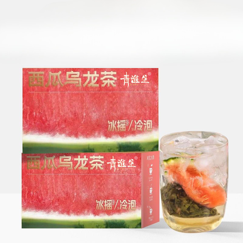 Blend 5g x 10 Bags Watermelon Oolong Tea Cold Brew Fruit Tea