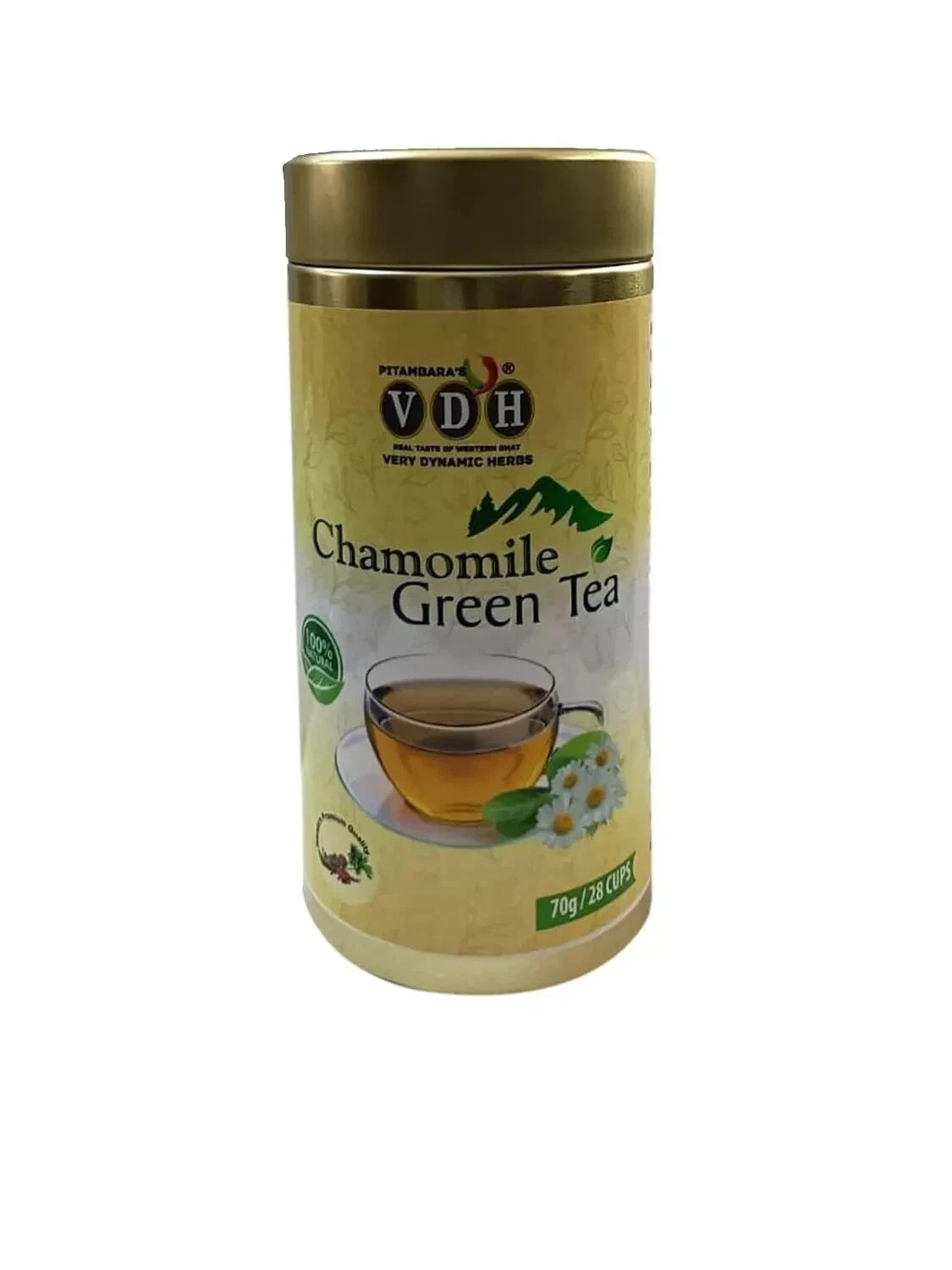 VDH Chamomile Green Tea, 70g Free Shipping World Wide