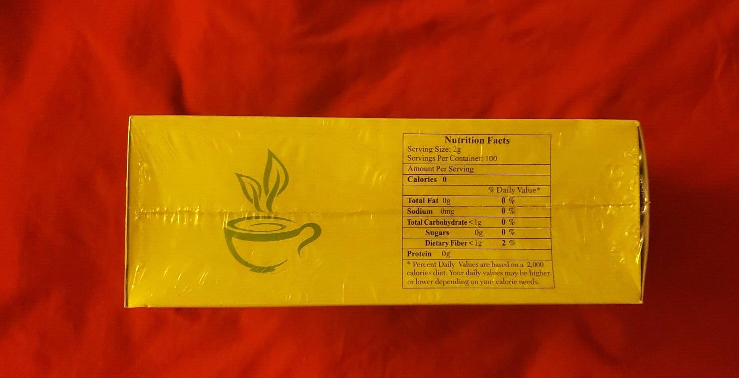 LYCHEE GREEN TEA NET WEIGHT 7 OZ (100 BAGS )
