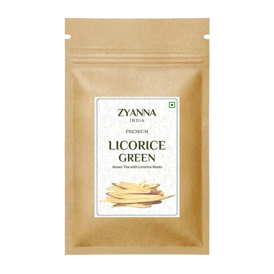 Zyanna Licorice Tea – Premium Green tea 100g Free Free Shipping World Wide
