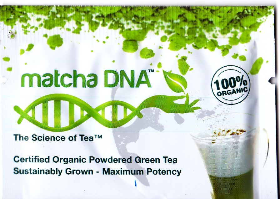 Lot of 12: MatchaDNA Certified Organic Powdered Green Tea bag, see description