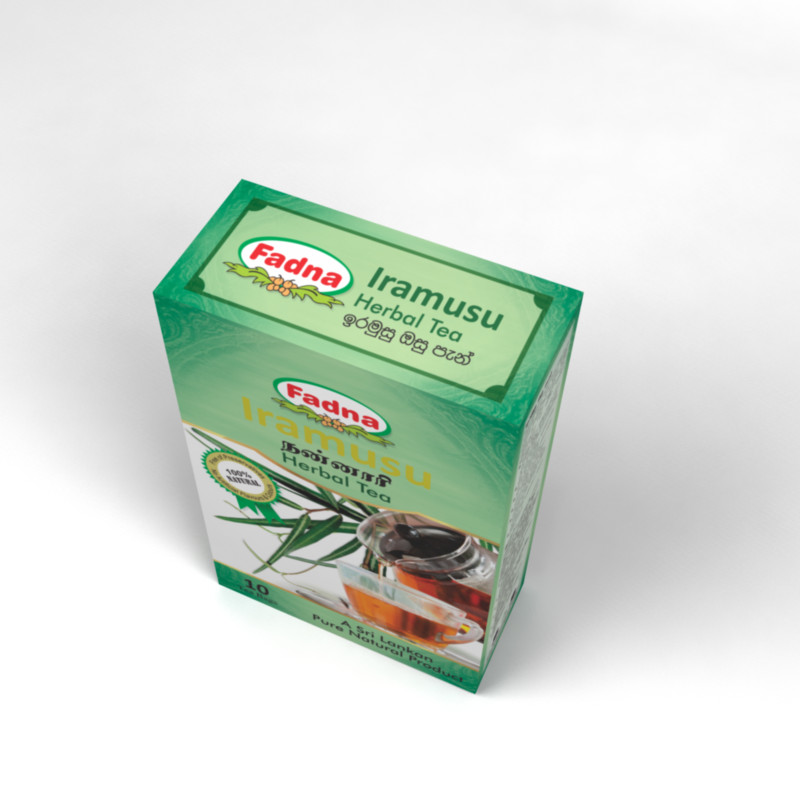 FADNA Ayurvedic Iramusu (Hemidesmus Indicus) Herbal Tea 10 Tea Bags x 04 packs