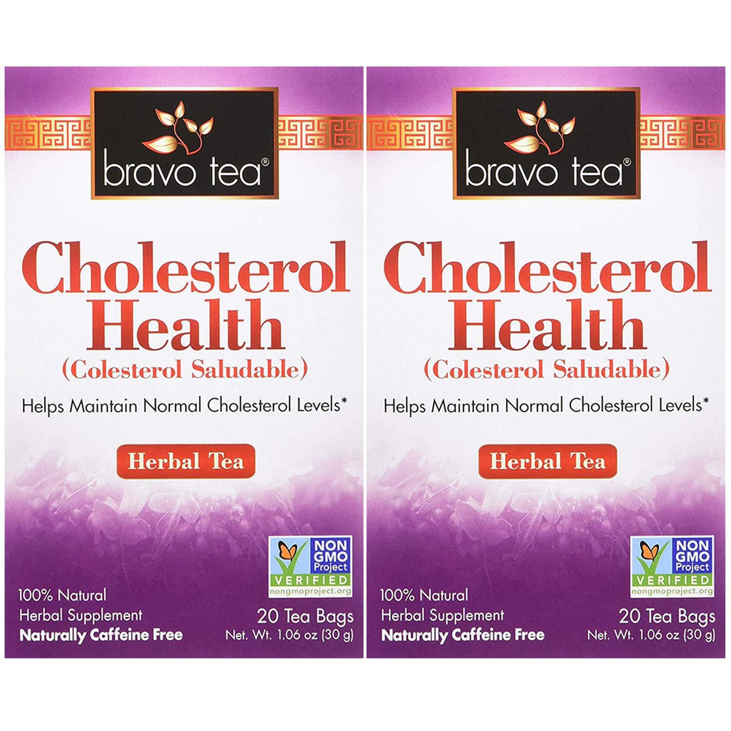 TEA 20 Count Pack of 2 Natural Support for Cholesterol and Blood Circulation