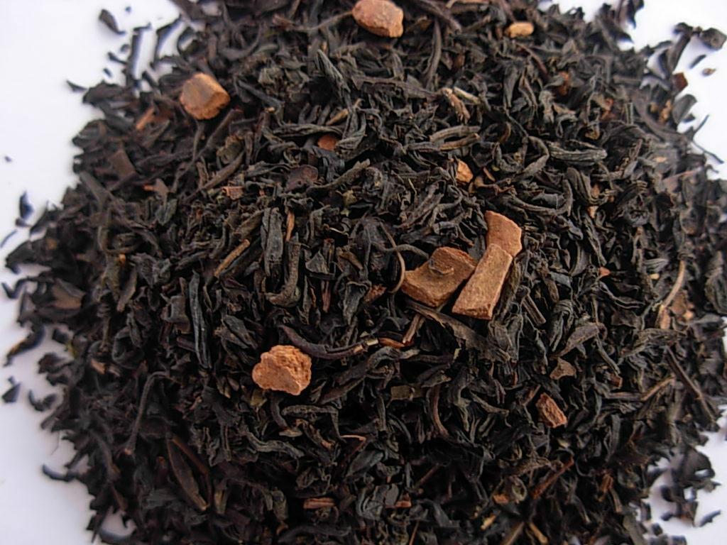 Cinnamon Black Organic Tea – choose loose leaf or in tea bags – naturally sweet