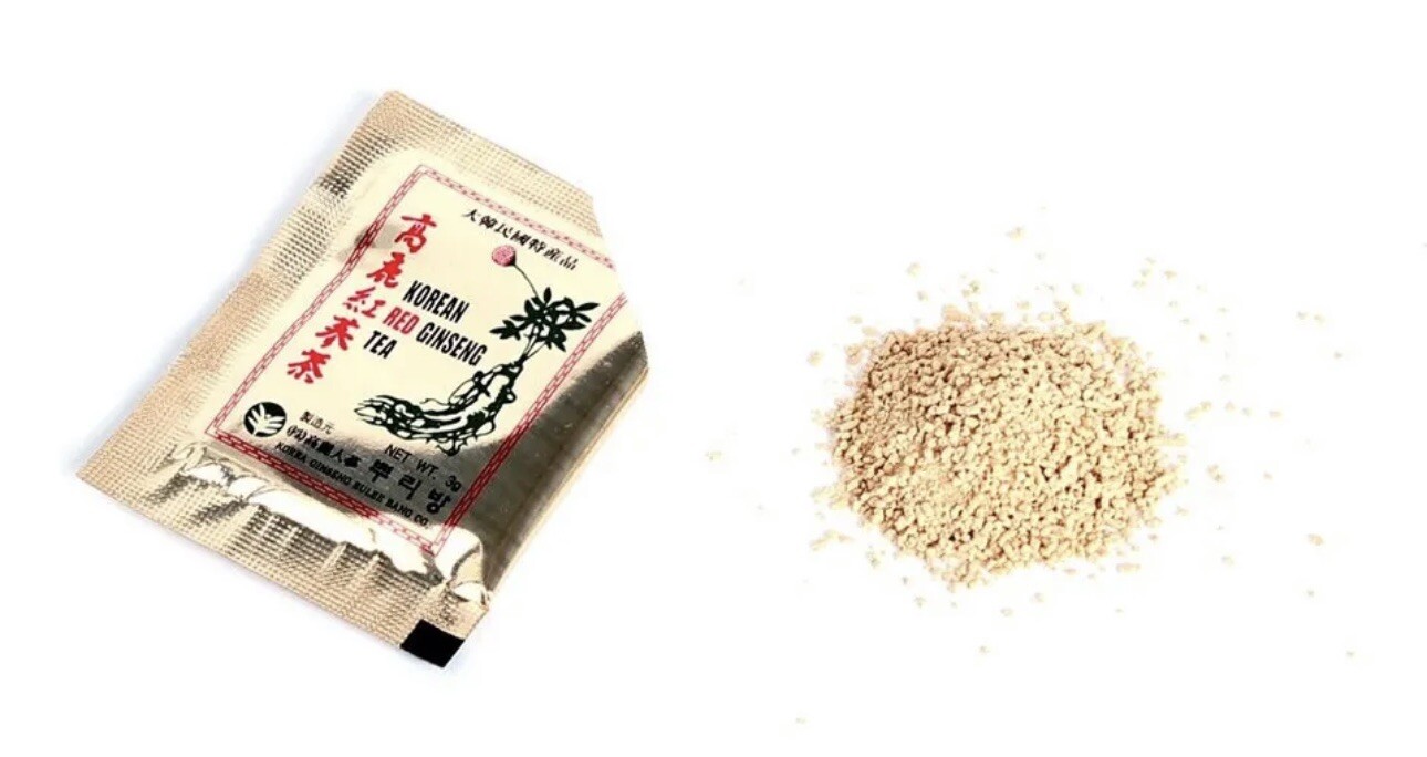 Anti Stress Fatigue Korean Red Ginseng Extract Ginseng Root Tea 3g x 100bags