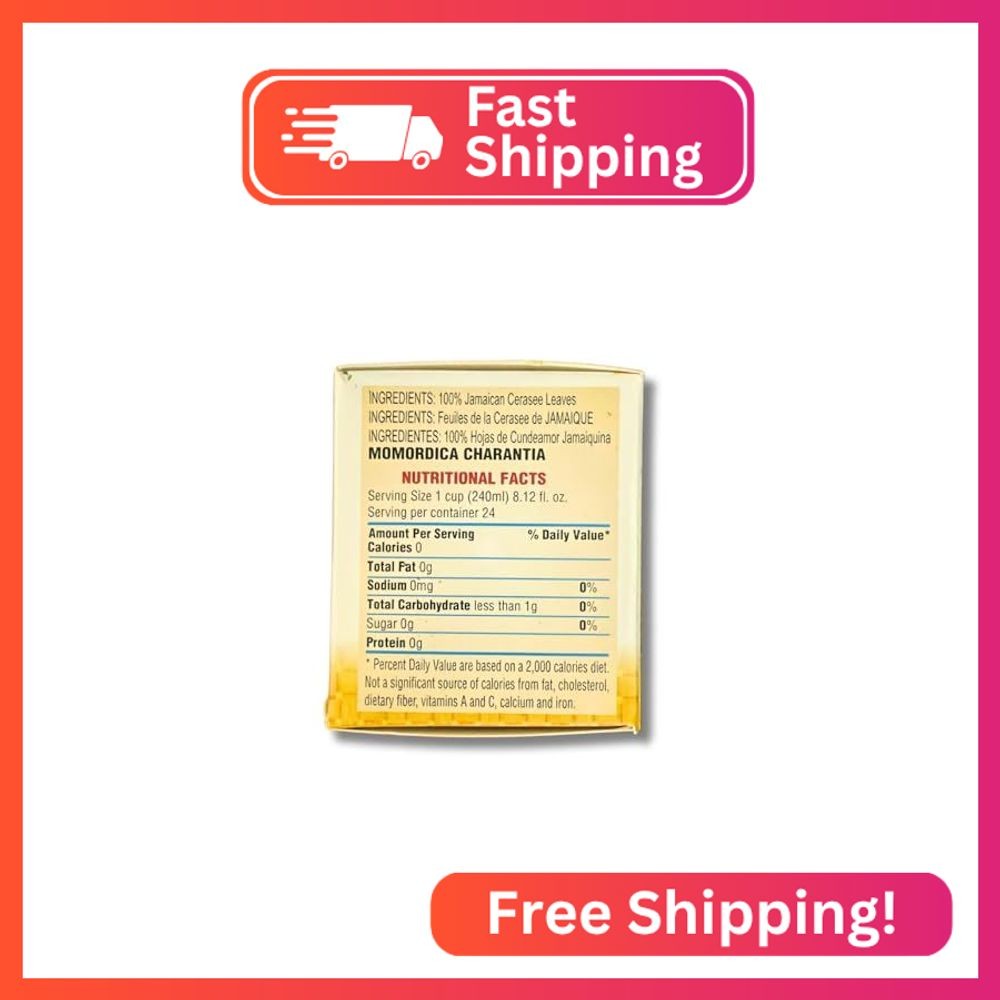 Jamaican Cerasee Herbal Tea – 24 bags