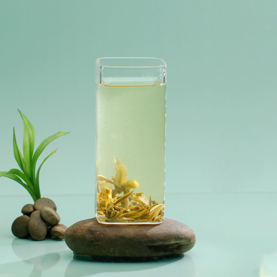Pure Organic Green Tea Loose Leaf Chinese King Grade Jasmine Dragon Ball Tea