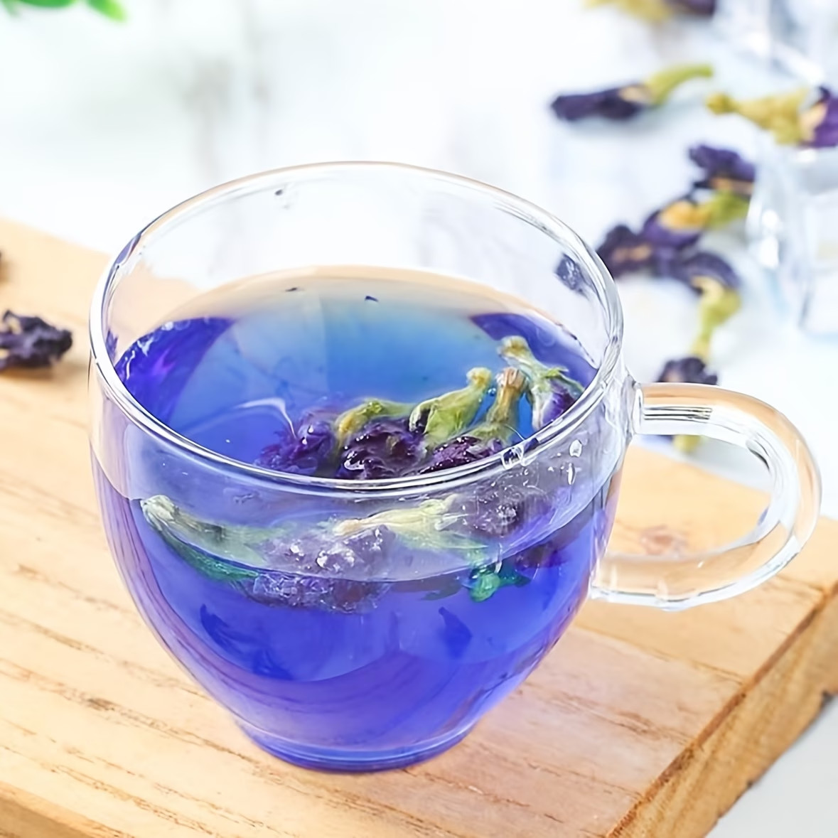 Nature High-grade Butterfly Pea Flower Tea, Rich In Vitamin A, C, E Vegan