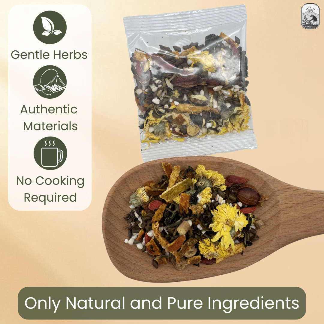 Spring Sale Collection: Dandelion & Wolfberry Blend Tea 120G (12 Bags)