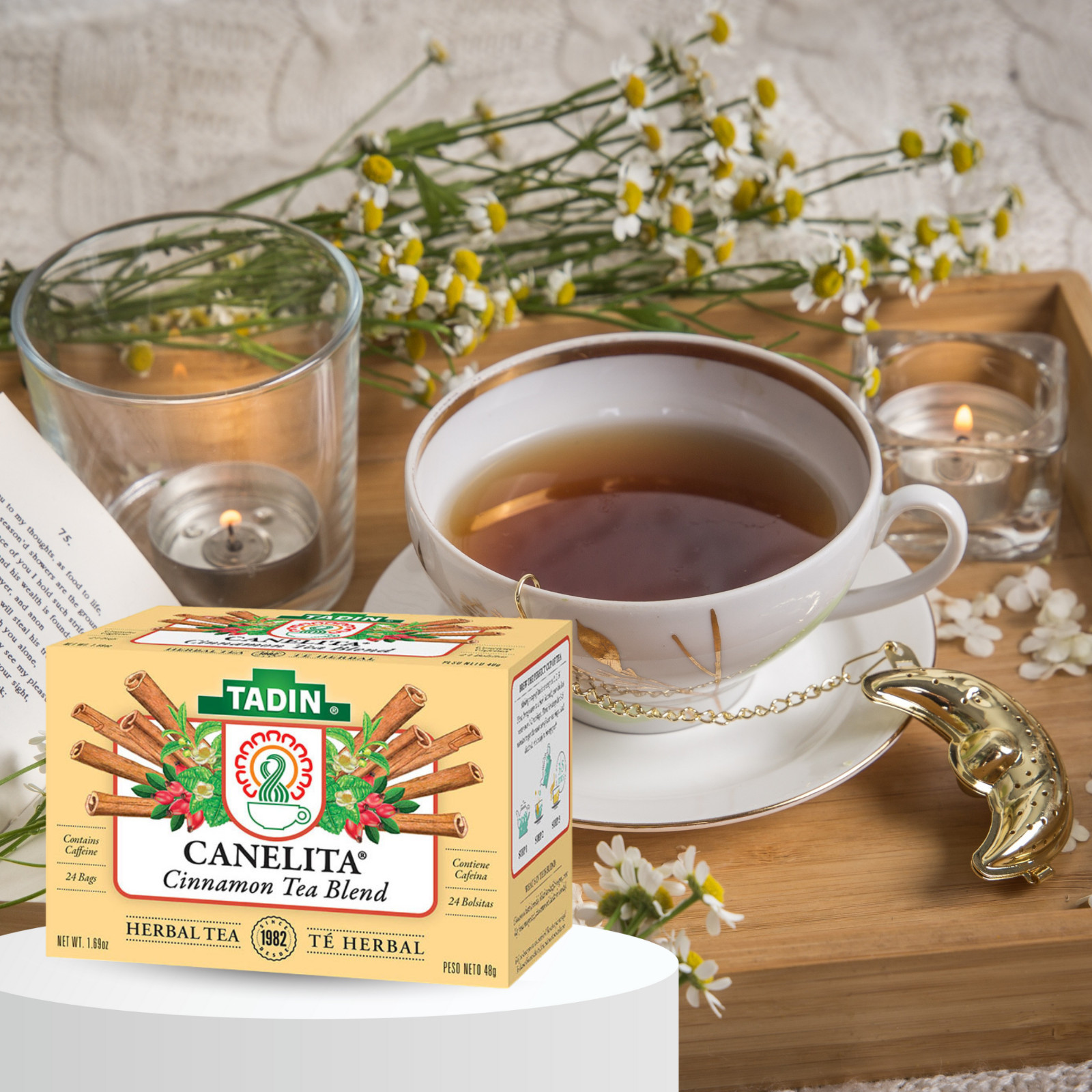 Canelita- Cinnamon Blend Herbal Tea (24 bags)