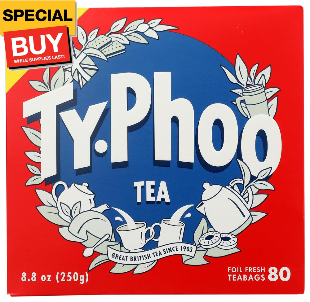 Tea 80ct Tea Bags 8.82 ounces 250g