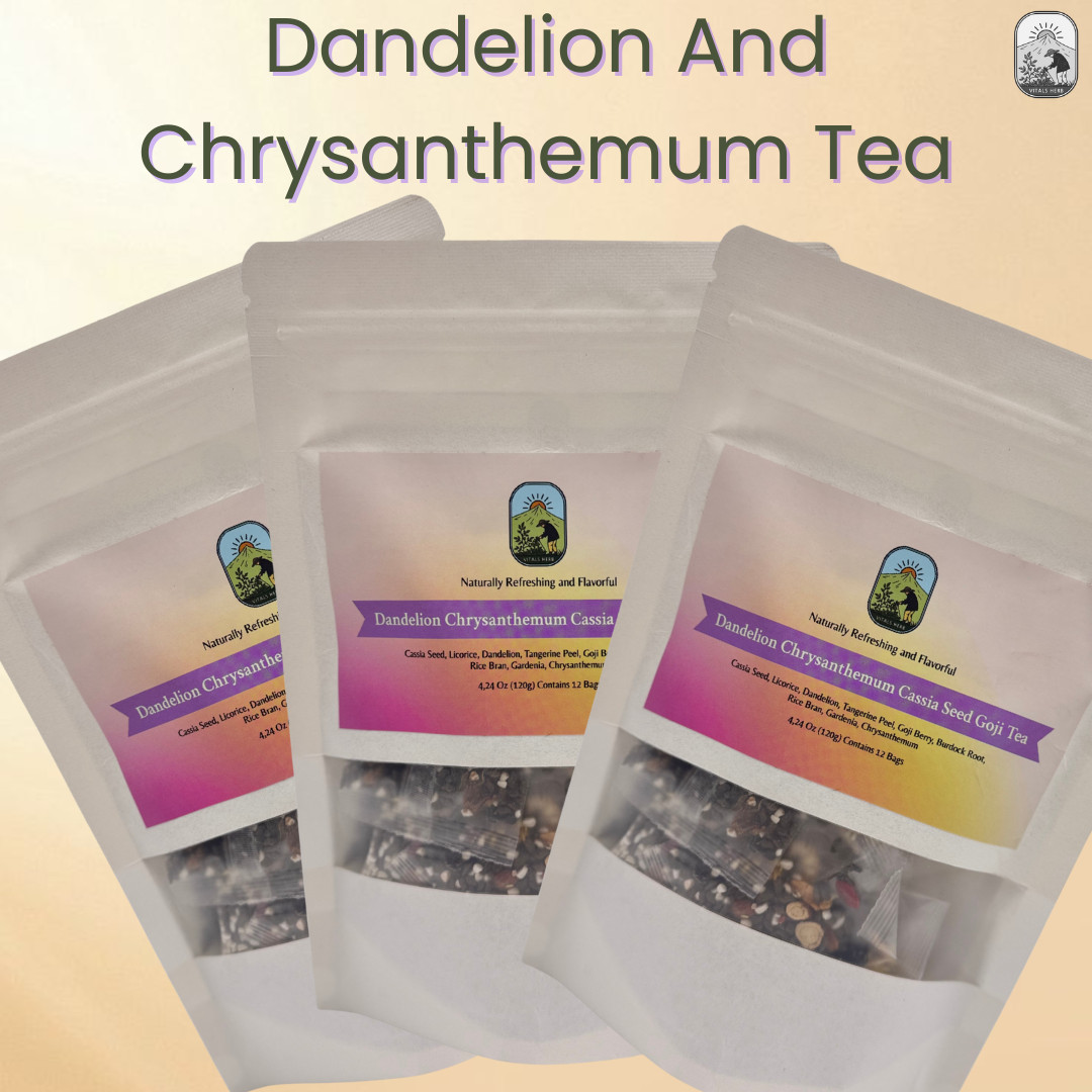 Dandelion Wolfberry Tea 120g Caffeine Free Detox Liver Kidney Support Blend