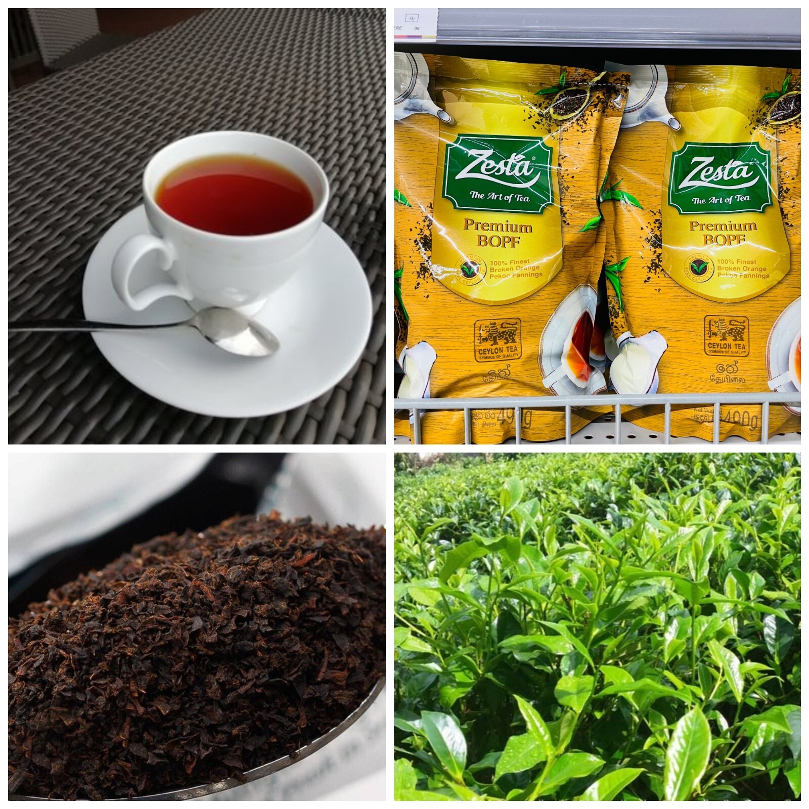Ceylon Tea Pure Organic Loose Leaf Black Tea Premium Quality 190g/290g/390g/490g