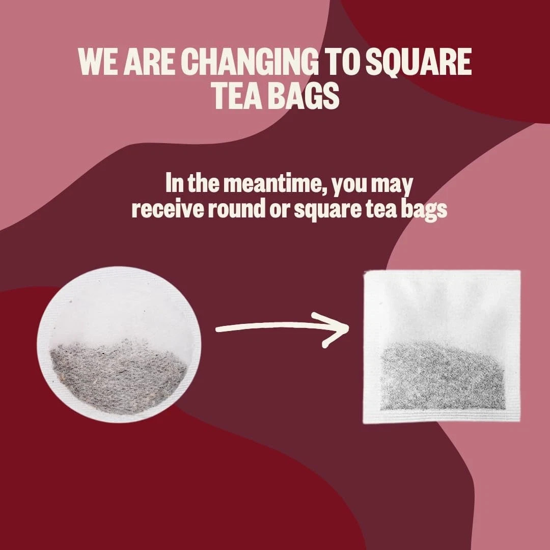 FGO Organic Hibiscus Tea 100 Count Eco-Conscious Tea Bags Caffeine Free