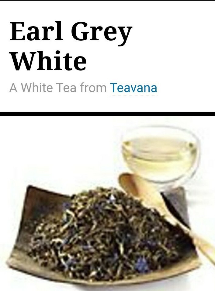 🍵 🍃 NEW! RARE! 2 Oz TEAVANA EARL GREY WHITE TEA VACUUMED SEALED GRAY TEA BAG🍵