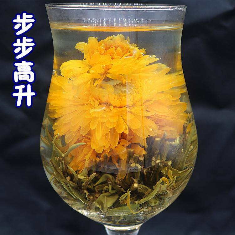 16 Types Handmade Blooming Flower Tea Blooming Tea Balls Blooms China Green Tea