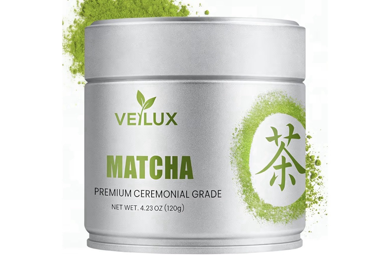 Veylux Premium Ceremonial Grade Matcha Powder Tea & Infusion 120g