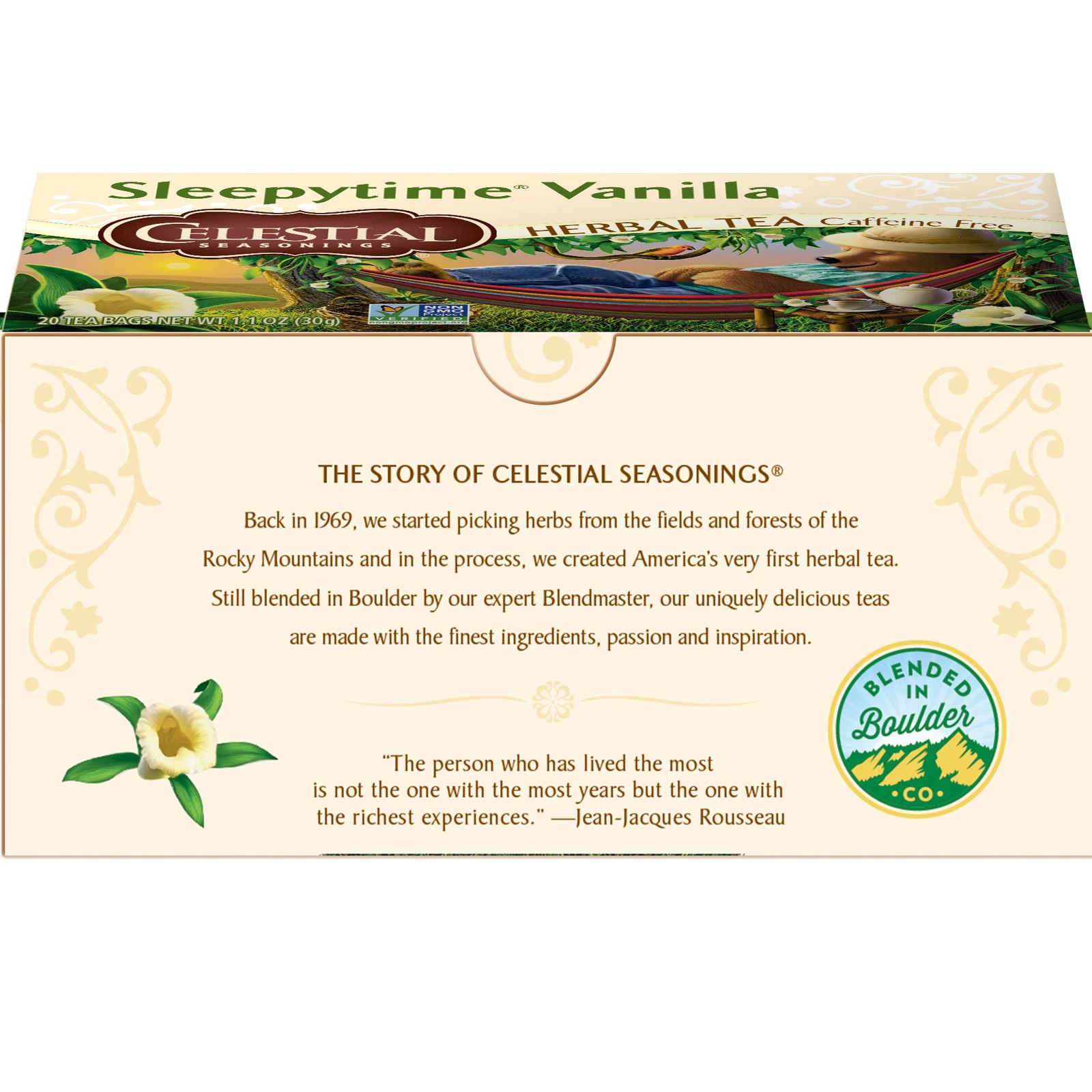 Celestial Seasonings Herbal Tea, Sleepytime 20 Count (Pack of 1), No Color
