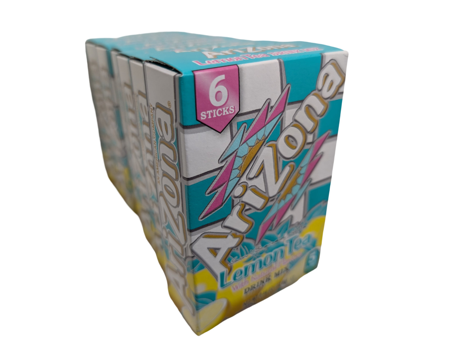 Arizona Lemon Tea drink mix – On-the-Go packs 6 boxes