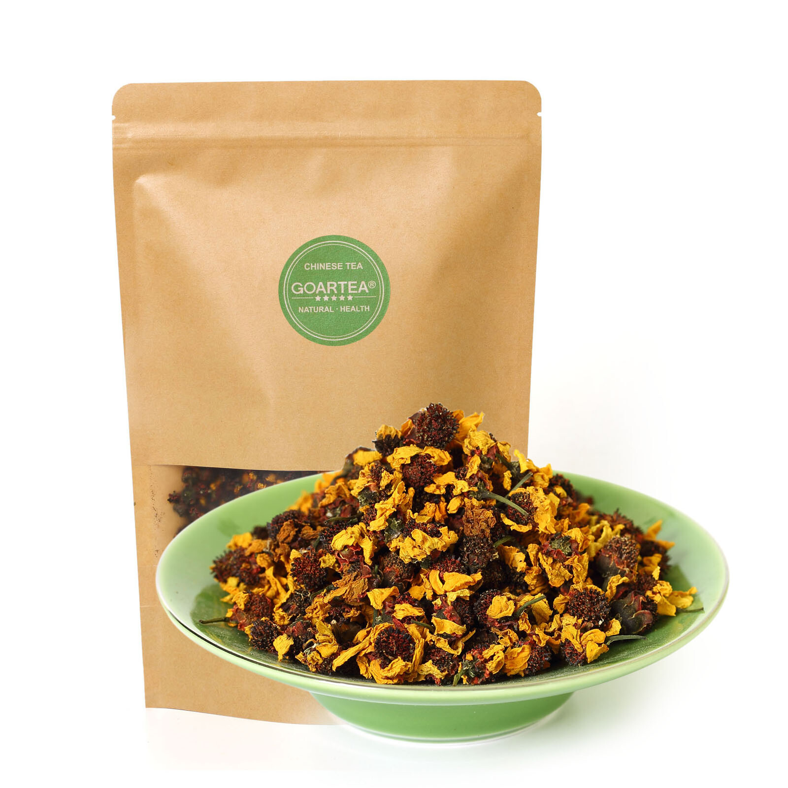 GOARTEA Premium Snow Chrysanthemum Flower Tea Dried Kunlun Wild Chinese Herbal