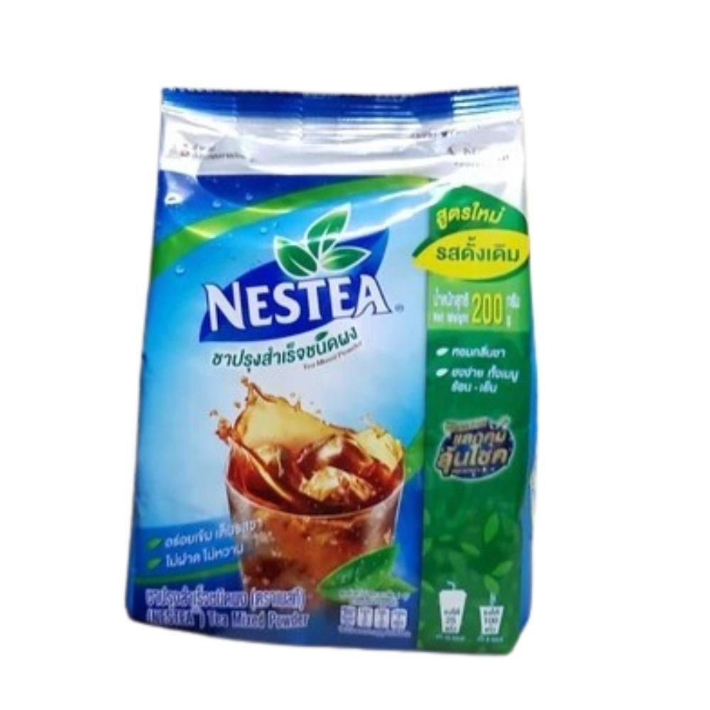 Nestea Instant Thai Tea Unsweetened English Hot Powder 100% Iced Easy Brew 200g